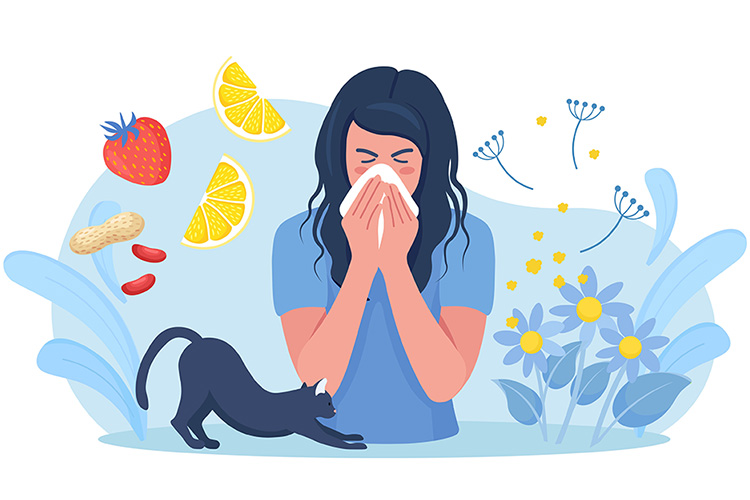 アレルギー・喘息のイメージ画像